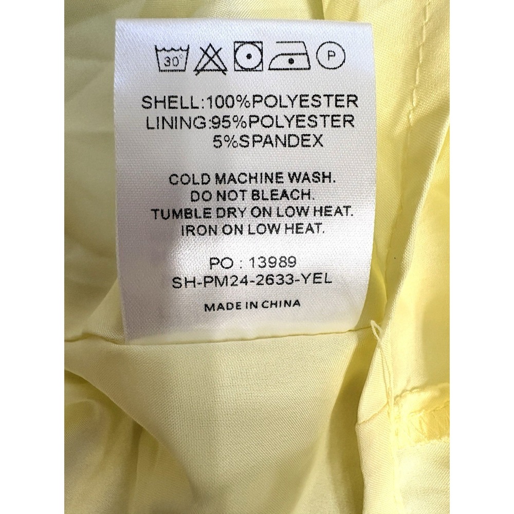 Peppermayo Saturn Mini Dress Yellow Size US 4 (NWT) - Picture 7 of 9